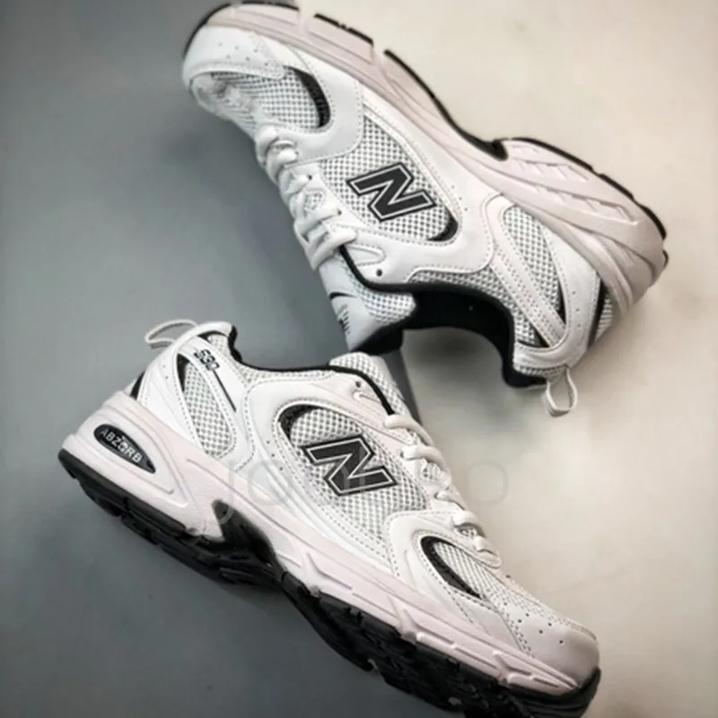کفش نیوبالانس New Balance 530 White Black Details سفید مشکی - تصویر 5