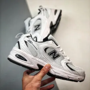 کفش نیوبالانس New Balance 530 White Black Details سفید مشکی کفش نیوبالانس New Balance 530 White Black Details سفید مشکی