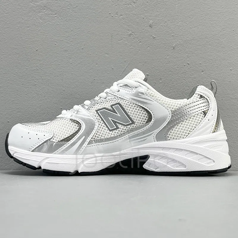 کفش نیوبالانس New Balance 530 White Silver Metallic نقره ای سفید متالیک - تصویر 3