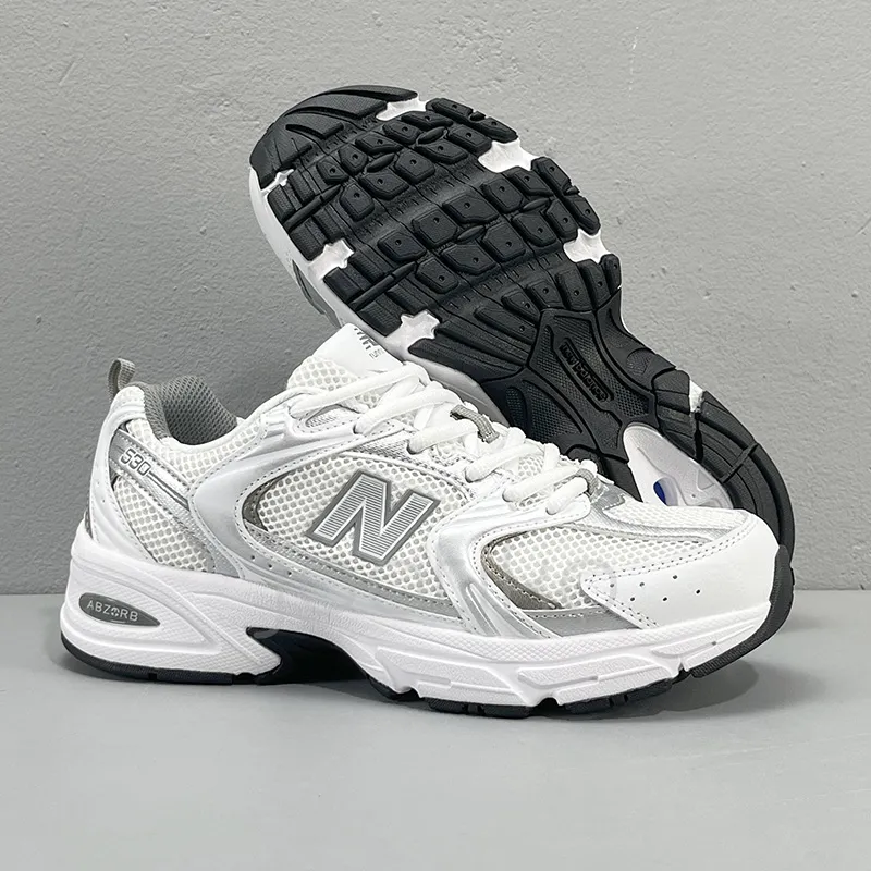کفش نیوبالانس New Balance 530 White Silver Metallic نقره ای سفید متالیک - تصویر 5