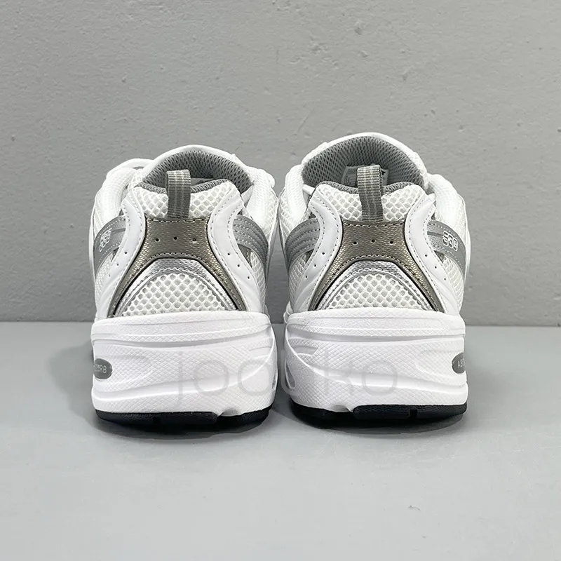 کفش نیوبالانس New Balance 530 White Silver Metallic نقره ای سفید متالیک - تصویر 6