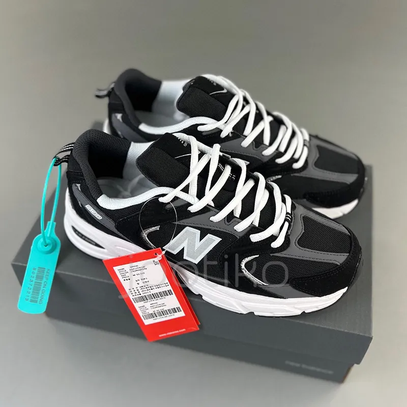 کفش نیوبالانس New Balance 530 Classic Black Grey - تصویر 5