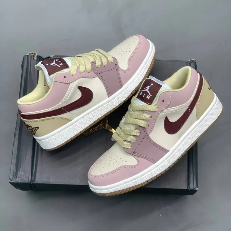 نایک ایر جردن وان لو Nike Jordan 1 Low Dark Pony Smoky Mauve نایک ایر جردن وان لو Nike Jordan 1 Low Dark Pony Smoky Mauve - تصویر 2