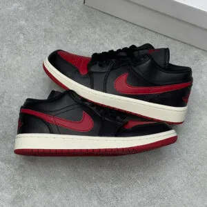نایک جردن وان لو Jordan 1 Low Bred Sail Women's نایک جردن وان لو Jordan 1 Low Bred Sail Women's