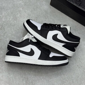 ایر جردن وان لو Jordan 1 Low White Black ایر جردن وان لو Jordan 1 Low White Black