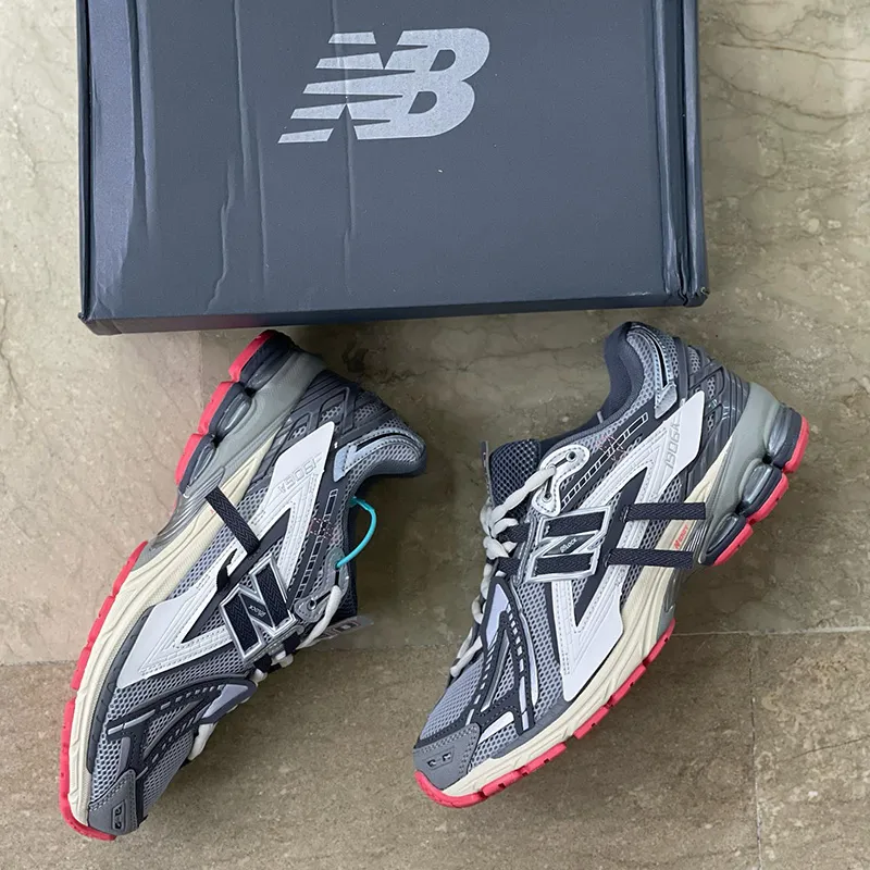 نیوبالانس New Balance 1906A Slate Grey Drift Red اسلیت گری دریفت رد نیوبالانس New Balance 1906A Slate Grey Drift Red اسلیت گری دریفت رد - تصویر 3