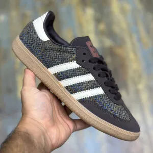 آدیداس سامبا adidas Samba OG Dark Brown Tweed تویید قهوهای آدیداس سامبا adidas Samba OG Dark Brown Tweed تویید قهوهای