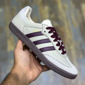 آدیداس سامبا adidas Samba OG Wonder White Maroon وایت مارون آدیداس سامبا adidas Samba OG Wonder White Maroon وایت مارون