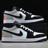 نایک ایر جردن وان Jordan 1 Low SE White Fire Red Black Matte Silver - تصویر 3