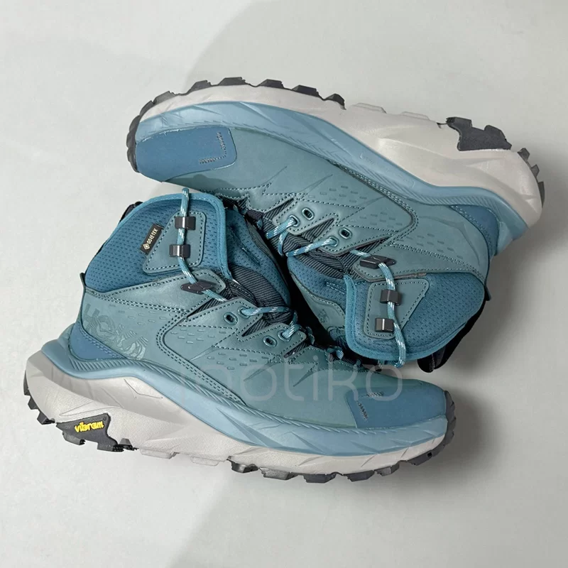 کفش کوهنوردی هوکا گورتکس Hoka Kaha 2 High GTX Blue Coral آبی - تصویر 4