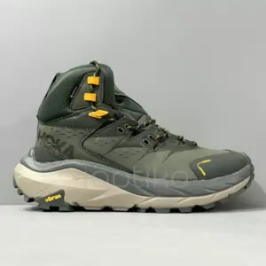 کفش کوهنوردی هوکا گورتکس Hoka Kaha 2 High GTX سبز زیتونی / زرد کفش کوهنوردی هوکا گورتکس Hoka Kaha 2 High GTX سبز زیتونی / زرد