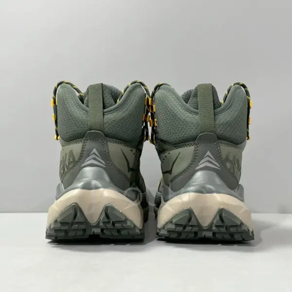 کفش کوهنوردی هوکا گورتکس Hoka Kaha 2 High GTX سبز زیتونی / زرد