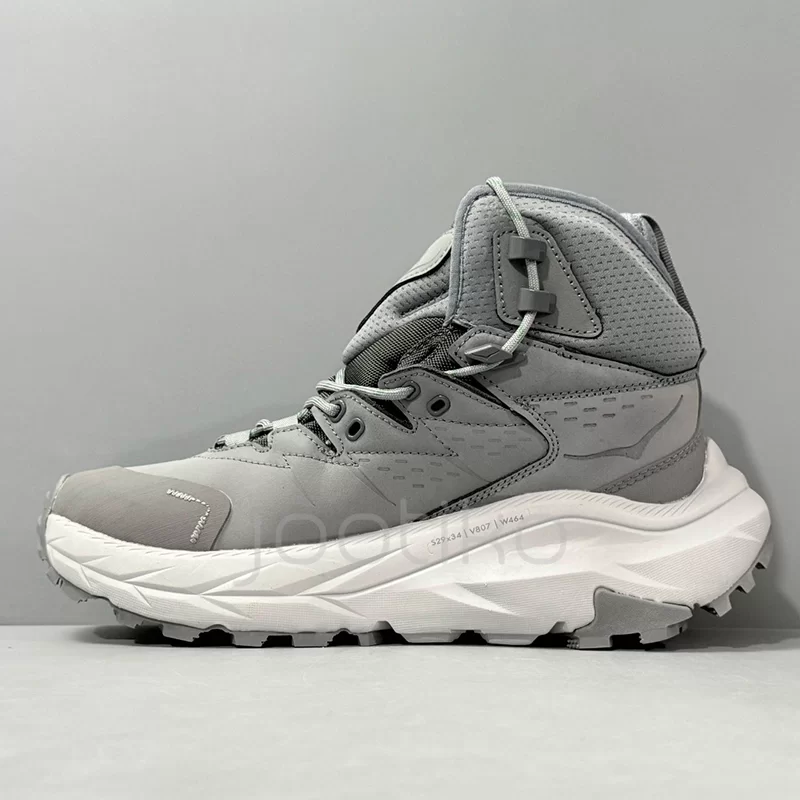 کفش کوهنوردی هوکا گورتکس Hoka Kaha 2 High GTX خاکستری - تصویر 3