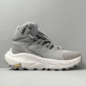 کفش کوهنوردی هوکا گورتکس Hoka Kaha 2 High GTX خاکستری کفش کوهنوردی هوکا گورتکس Hoka Kaha 2 High GTX خاکستری
