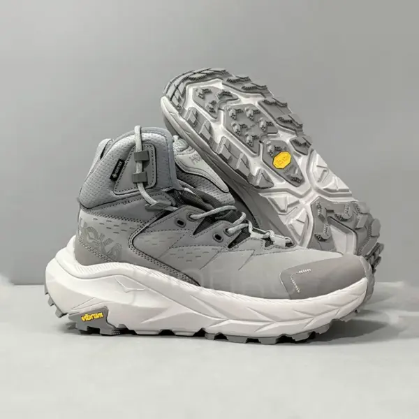 کفش کوهنوردی هوکا گورتکس Hoka Kaha 2 High GTX خاکستری کفش کوهنوردی هوکا گورتکس Hoka Kaha 2 High GTX خاکستری