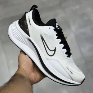 نایک زوم ومرو رانینگ Nike Zoom Vomero RUNNING سفید مشکی نایک زوم ومرو رانینگ Nike Zoom Vomero RUNNING سفید مشکی