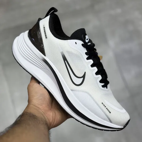 نایک زوم ومرو رانینگ Nike Zoom Vomero RUNNING سفید مشکی نایک زوم ومرو رانینگ Nike Zoom Vomero RUNNING سفید مشکی