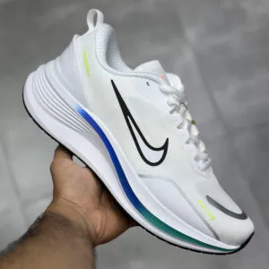 نایک زوم ومرو رانینگ Nike Zoom Vomero RUNNING سفید آبی سبز نایک زوم ومرو رانینگ Nike Zoom Vomero RUNNING سفید آبی سبز