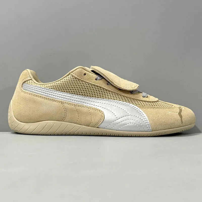 کفش پوما اسپیدکت Puma Speedcat OPEN YY Prairie Tan رنگ شنی کفش پوما اسپیدکت Puma Speedcat OPEN YY Prairie Tan رنگ شنی - تصویر 3