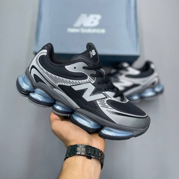 کفش نیوبالانس مشکی نقرهای New Balance Abzorb 2000 Black Grey کفش نیوبالانس مشکی نقرهای New Balance Abzorb 2000 Black Grey