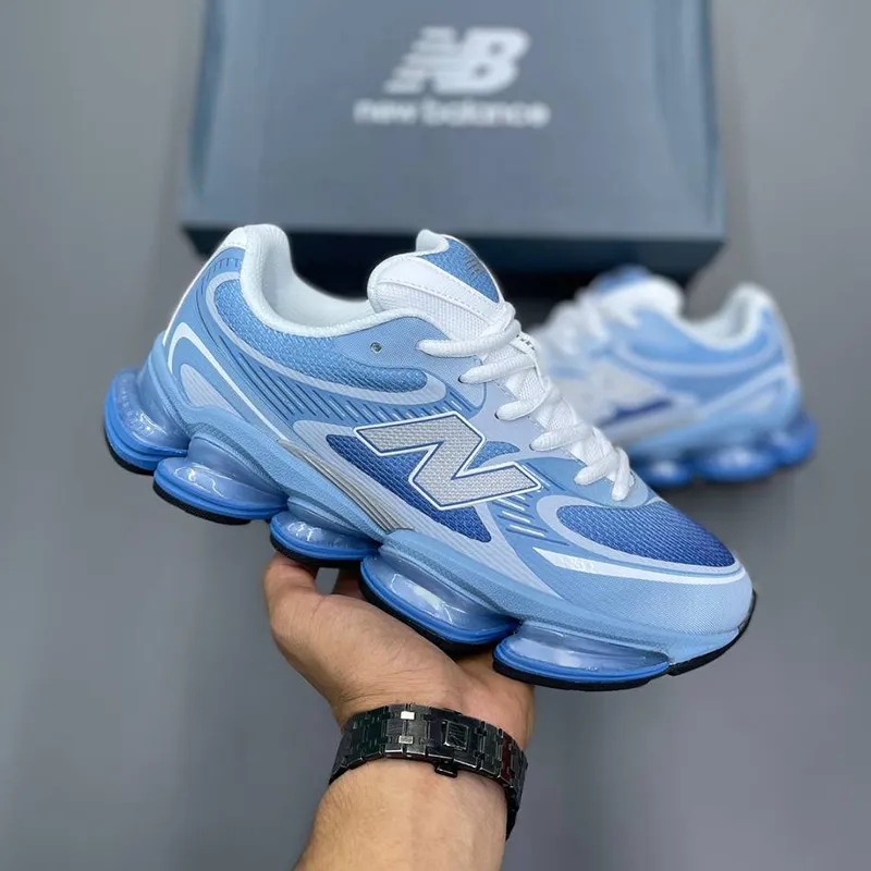 کفش نیوبالانس آبی روشن New Balance Abzorb 2000 Baby Blue کفش نیوبالانس آبی روشن New Balance Abzorb 2000 Baby Blue - تصویر 3