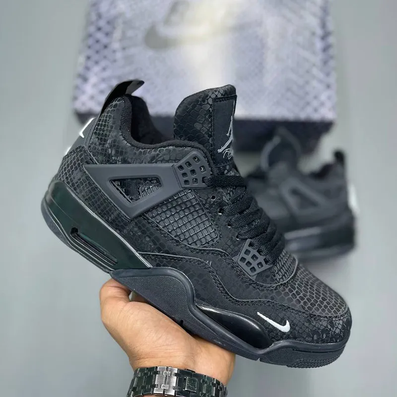 جردن ۴ بلک مامبا نایجل سیلوستر Nigel Sylvester x Jordan 4 Black Mamba - تصویر 2
