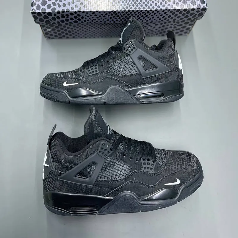 جردن ۴ بلک مامبا نایجل سیلوستر Nigel Sylvester x Jordan 4 Black Mamba - تصویر 3