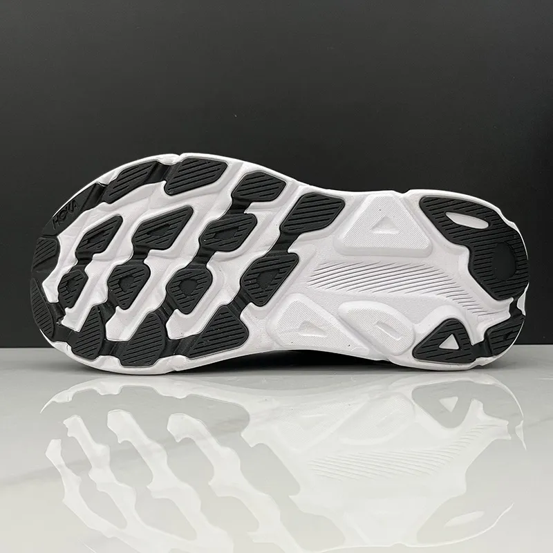 هوکا کلیفتون 9 مشکی سفید Hoka Clifton 9 Black White - تصویر 6