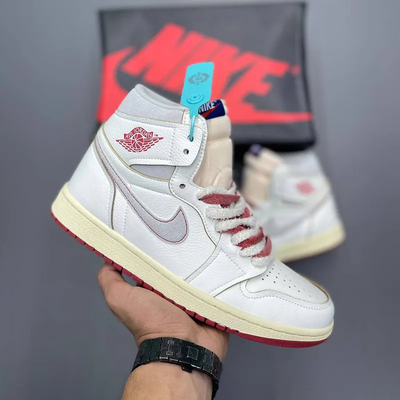 جردن وان ریر ایر سیل سینابار Jordan 1 Retro High Rare Air Sail Cinnabar - تصویر 3