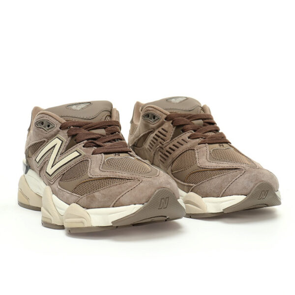 کفش نیوبالانس 9060 قهوه‌ای قارچی New Balance 9060 Mushroom Brown