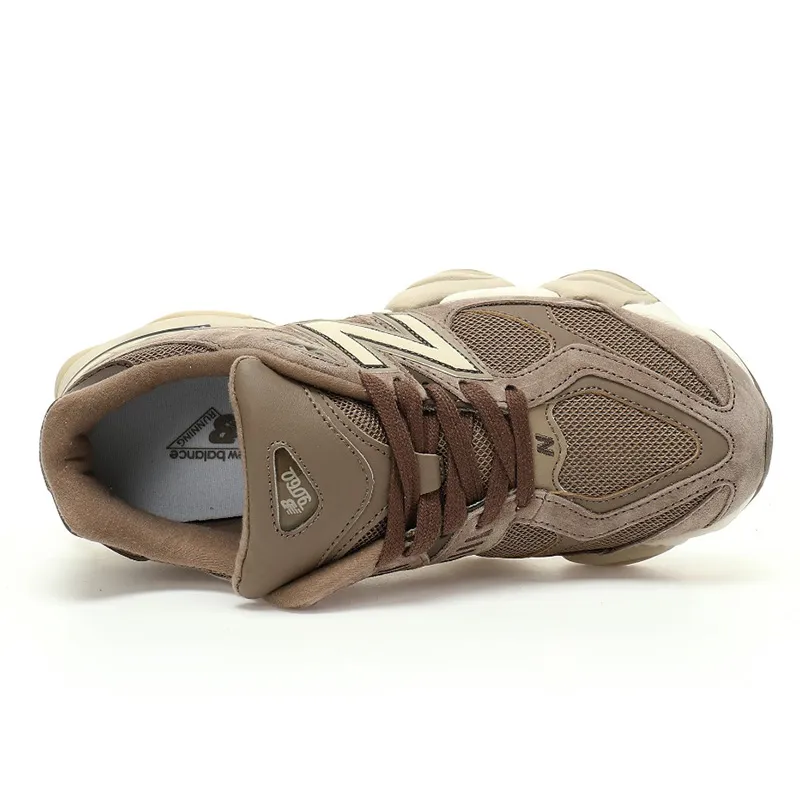 کفش نیوبالانس 9060 قهوه‌ای قارچی New Balance 9060 Mushroom Brown - تصویر 7