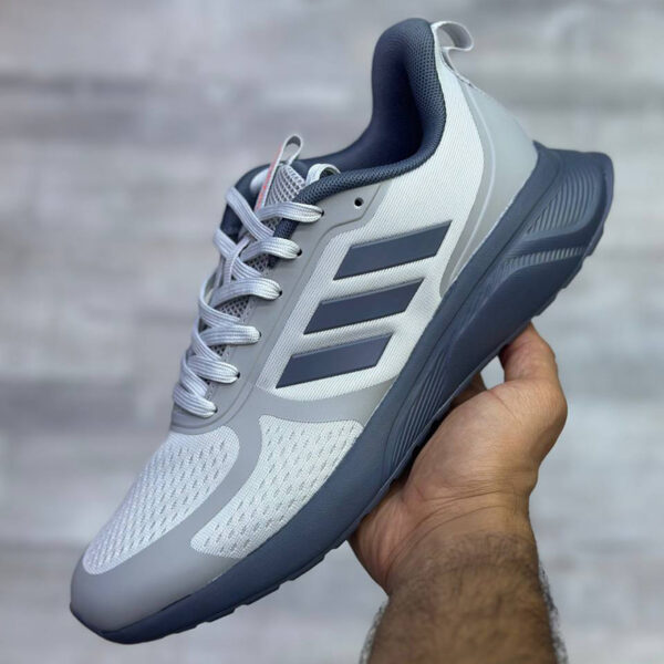 آدیداس کلود فوم طوسی روشن و تیره Adidas Cloudfoam مردانه آدیداس کلود فوم طوسی روشن و تیره Adidas Cloudfoam مردانه