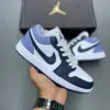 نایک ایر جردن وان لو ایندیگو Jordan 1 Low White Indigo Haze - تصویر 2