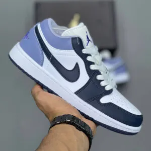 نایک ایر جردن وان لو ایندیگو Jordan 1 Low White Indigo Haze نایک ایر جردن وان لو ایندیگو Jordan 1 Low White Indigo Haze
