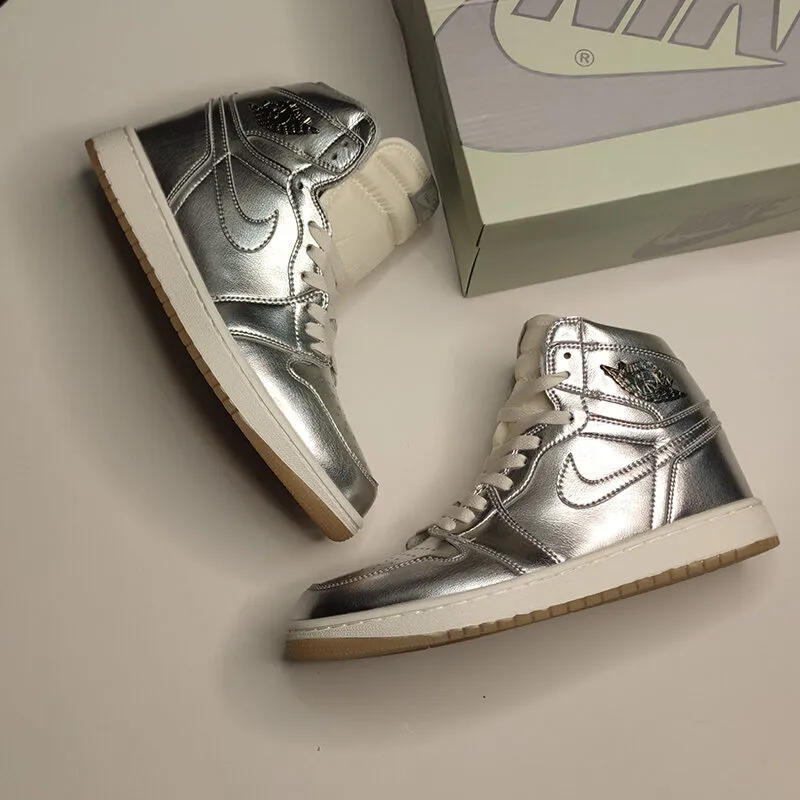 جردن وان های کروم Jordan 1 Retro High OG Chrome - تصویر 2