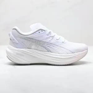 پوما دیویت نیترو 3 سفید Puma Deviate Nitro 3 White Feather Grey پوما دیویت نیترو 3 سفید Puma Deviate Nitro 3 White Feather Grey