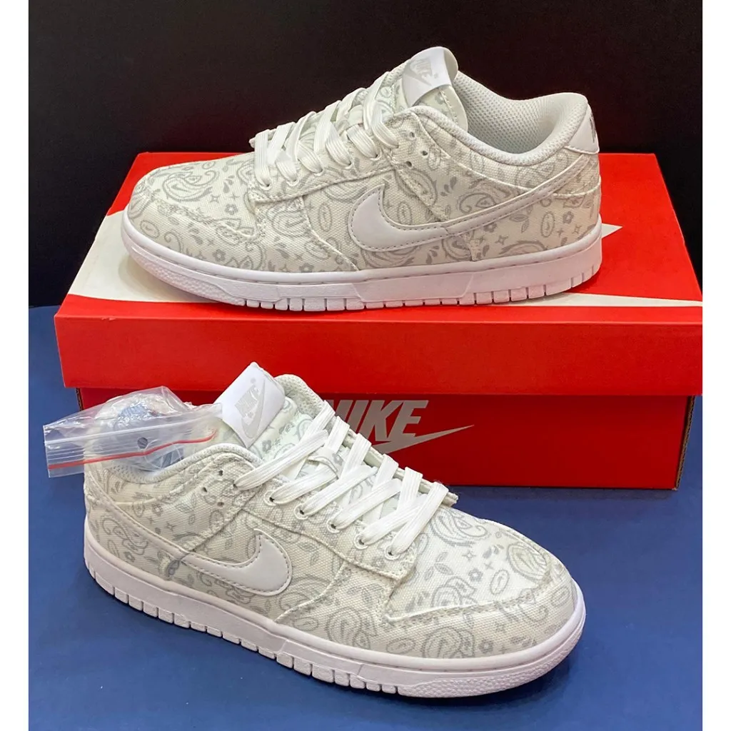 نایک دانک لو سفید طرح پیزلی Nike Dunk Low White Paisley - تصویر 2
