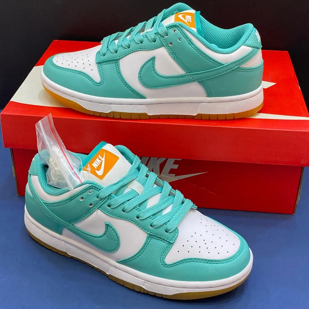 نایک دانک لو تیل زیل Nike Dunk Low Teal Zeal - تصویر 2