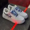 بتینگ ایپ بیپ استا سفید چریکی آبی A Bathing Ape Bape Sta Low White ABC Camo Blue بتینگ ایپ بیپ استا سفید چریکی آبی A Bathing Ape Bape Sta Low White ABC Camo Blue - تصویر 5