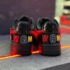 بتینگ ایپ بیپ استا شارک مشکی قرمز A Bathing Ape Bape Sta Low Shark Black - تصویر 3