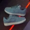 بتینگ ایپ بیپ استا آبی جیر A Bathing Ape Bape Sta Blue Suede