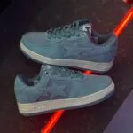 بتینگ ایپ بیپ استا آبی جیر A Bathing Ape Bape Sta Blue Suede