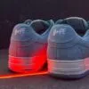 بتینگ ایپ بیپ استا آبی جیر A Bathing Ape Bape Sta Blue Suede - تصویر 4