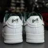 بتینگ ایپ بیپ استا چرم براق سفید سبز تیره A Bathing Ape Bape Sta Patent Leather White Green بتینگ ایپ بیپ استا چرم براق سفید سبز تیره A Bathing Ape Bape Sta Patent Leather White Green - تصویر 4
