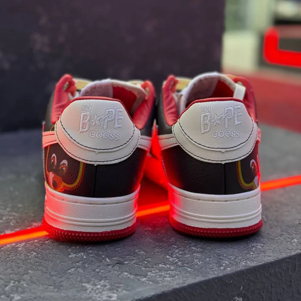 بتینگ ایپ بیپ استا کانیه وست کالج دراپ اوت A Bathing Ape Bape Sta Low Kanye West College Dropout بتینگ ایپ بیپ استا کانیه وست کالج دراپ اوت A Bathing Ape Bape Sta Low Kanye West College Dropout - تصویر 4