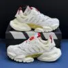 آدیداس رانر اکس ال جی دیلاکس سفید طلایی adidas XLG Runner Deluxe Off White Gold Metallic Red - تصویر 2