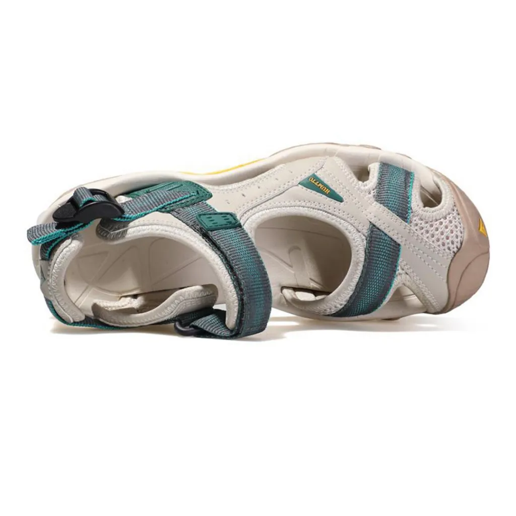 صندل طبیعت گردی زنانه هامتو کرم سبز مدل HUMTTO HT9602-7 - تصویر 3