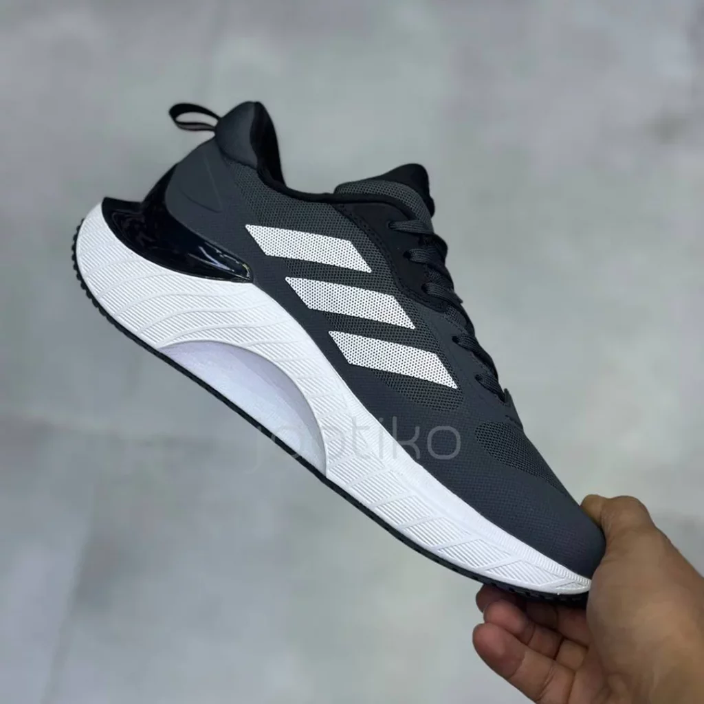 آدیداس سوپرماگما اترنو طوسی تیره سفید adidas SuperMagma Eterno Dark Gray White - تصویر 2