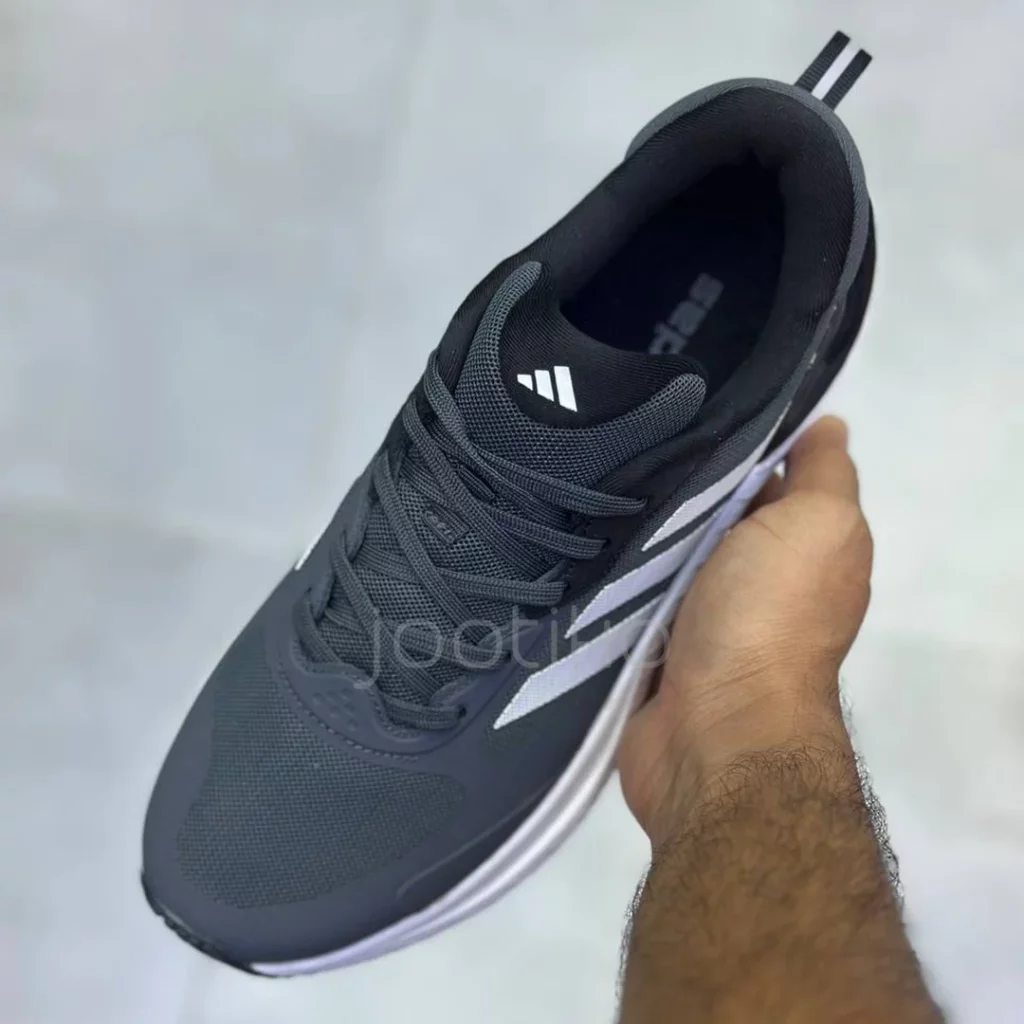 آدیداس سوپرماگما اترنو طوسی تیره سفید adidas SuperMagma Eterno Dark Gray White - تصویر 4