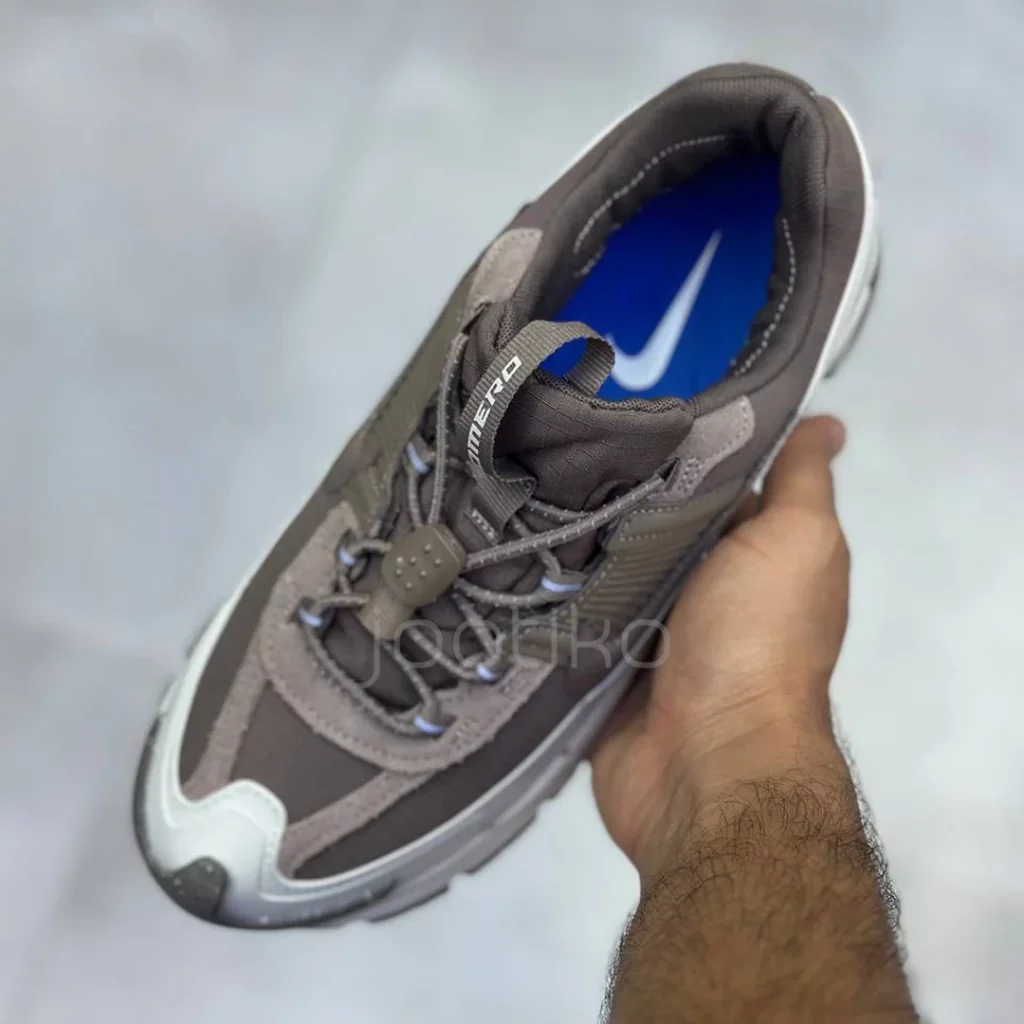 نایک زوم ومرو 5 روم قهوه ای استخوانی Nike Zoom Vomero 5 Roam Light Bone Mink Brown - تصویر 4